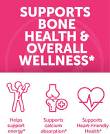 Lunakai Vitamina D3 K2 Gummies con Calcio Vegan 60ct