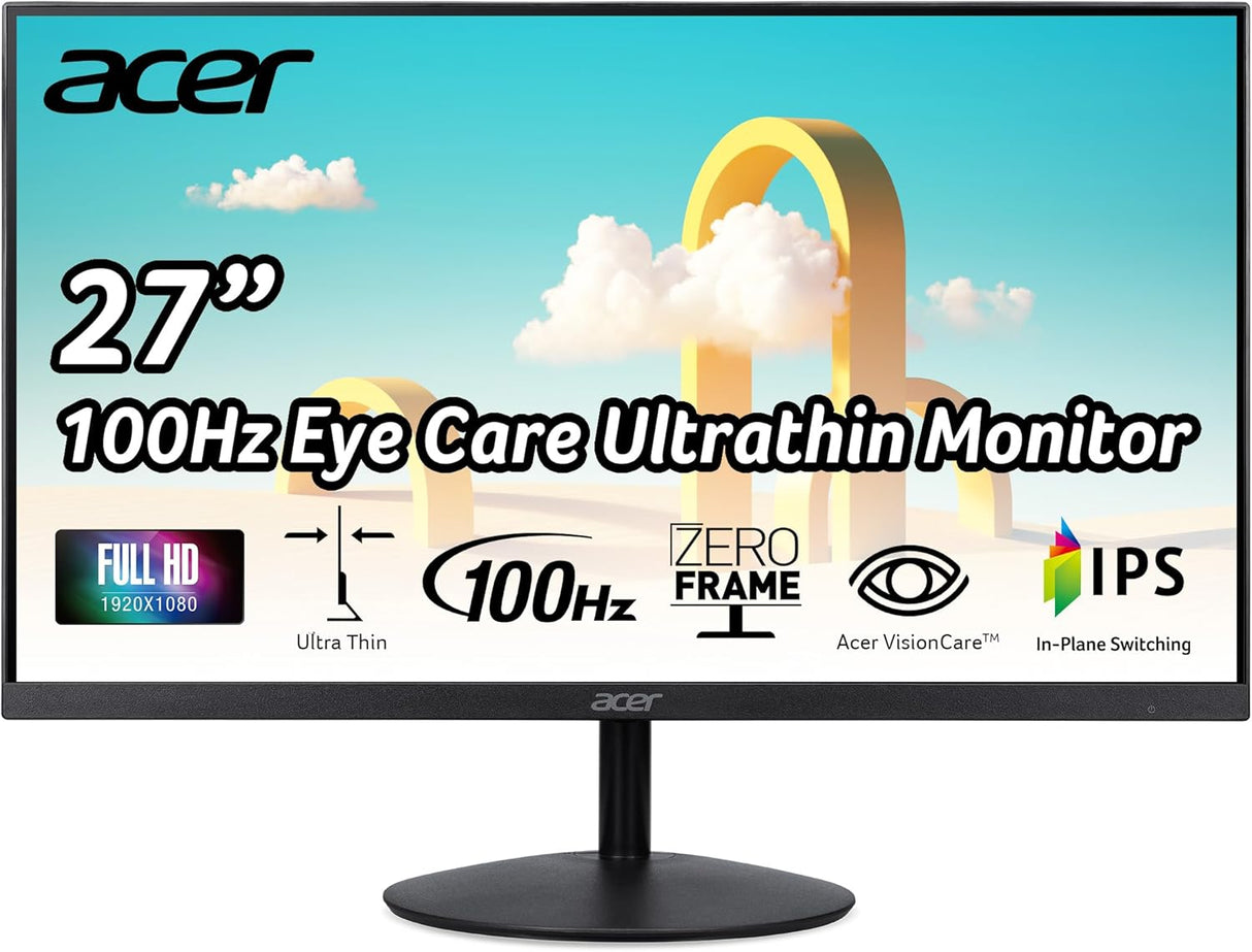 Monitor Acer SB272 27 FHD IPS 100Hz FreeSync Ultra Fino
