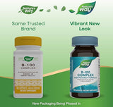 Suplemento Nature 's Way Complejo B 100, 60 capsulas