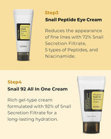 Kit de Cuidado Facial Coreano con Mucina de Caracol