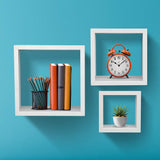 Estanterías Flotantes Sorbus - Cubos Decorativos para Pared