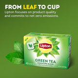 Té Verde Lipton Signature Blend, con cafeína, 40 bolsas