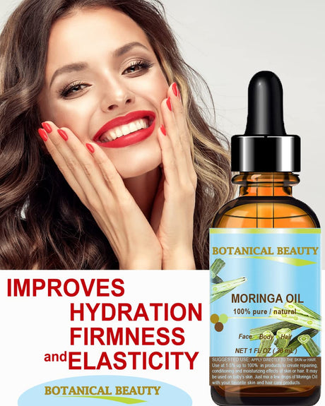 Aceite de Moringa Puro y Natural Prensado en Frío para Piel