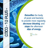 Aceite de coco orgánico `` Super '' RelaxSlim con CoQ10,