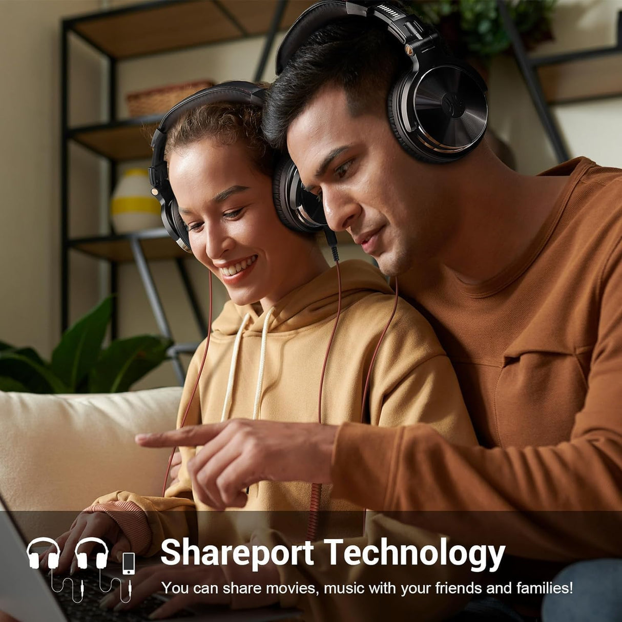 Auriculares OneOdio Monitores 50mm para DJ y Estudio