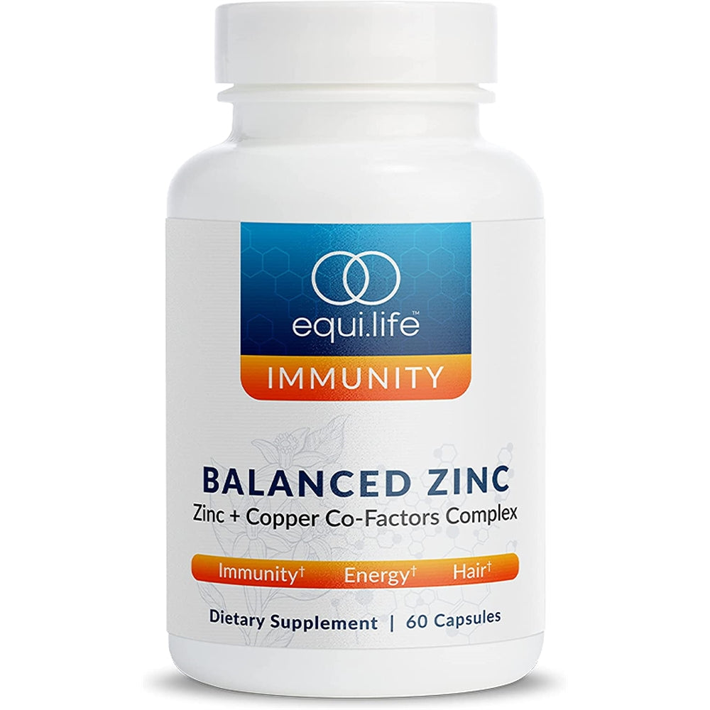 Suplementos Zinc equilibrado potente inmunológic 60 und
