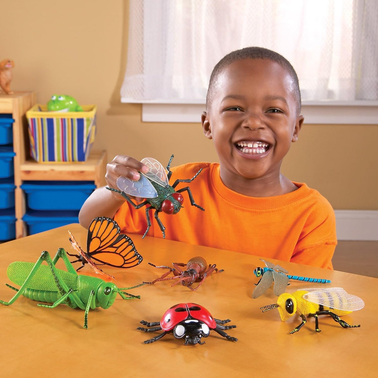 Recursos de Aprendizaje Insectos Gigantes, 7 Piezas, 3+ Años