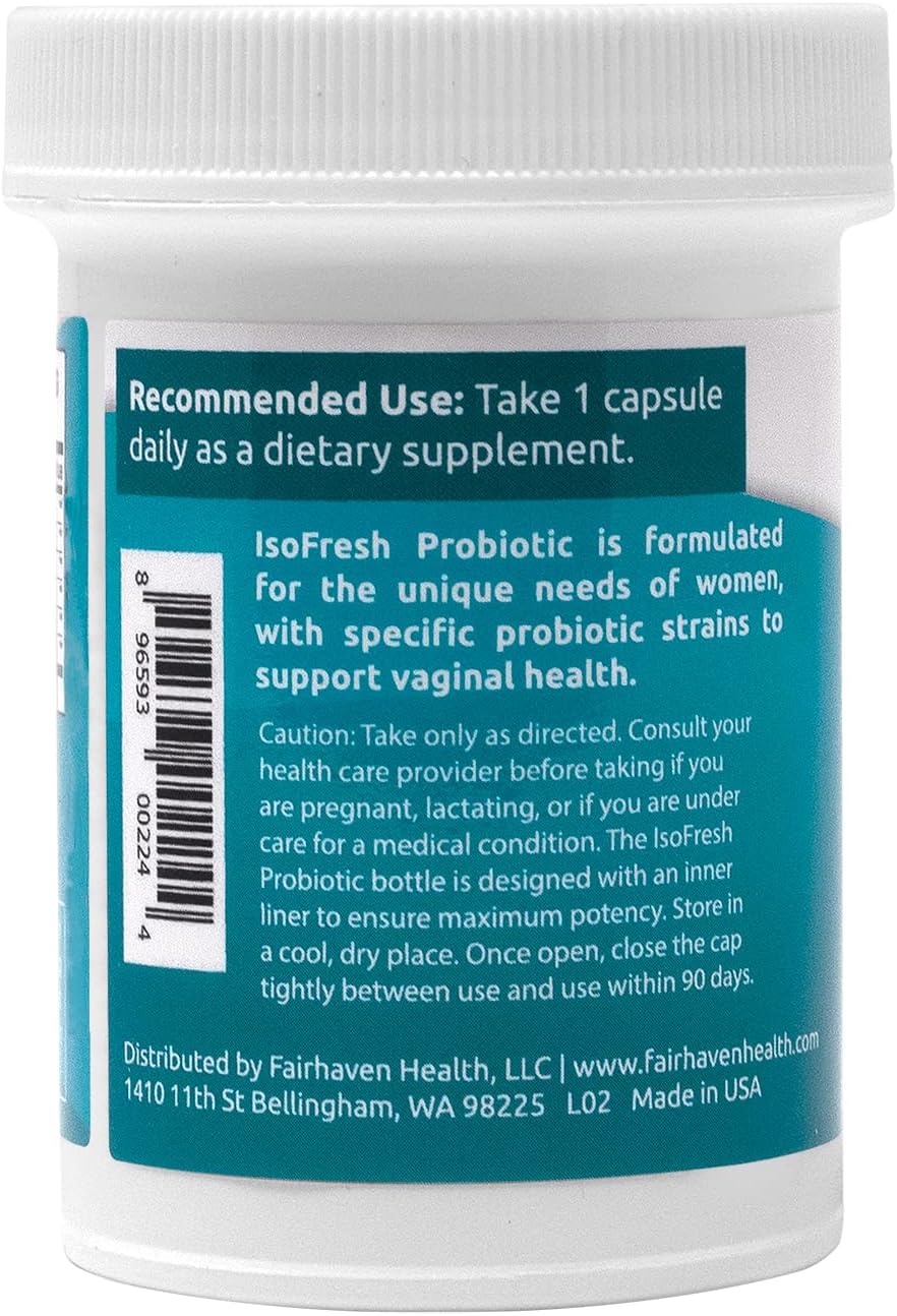 Suplemento Probiótico IsoFresh para el equilibrio vaginal