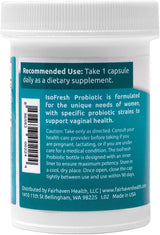 Suplemento Probiótico IsoFresh para el equilibrio vaginal