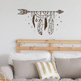 Pegatinas de vinilo atrapasueños nativos, decoración grande g7500