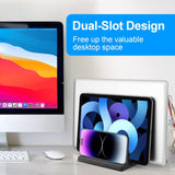 Soporte Vertical para Laptop, Ajustable, hasta 17.3 pulgadas