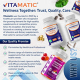 Vitamatic Magnesio Glicinato 500mg – 180 Tab Vegetarian