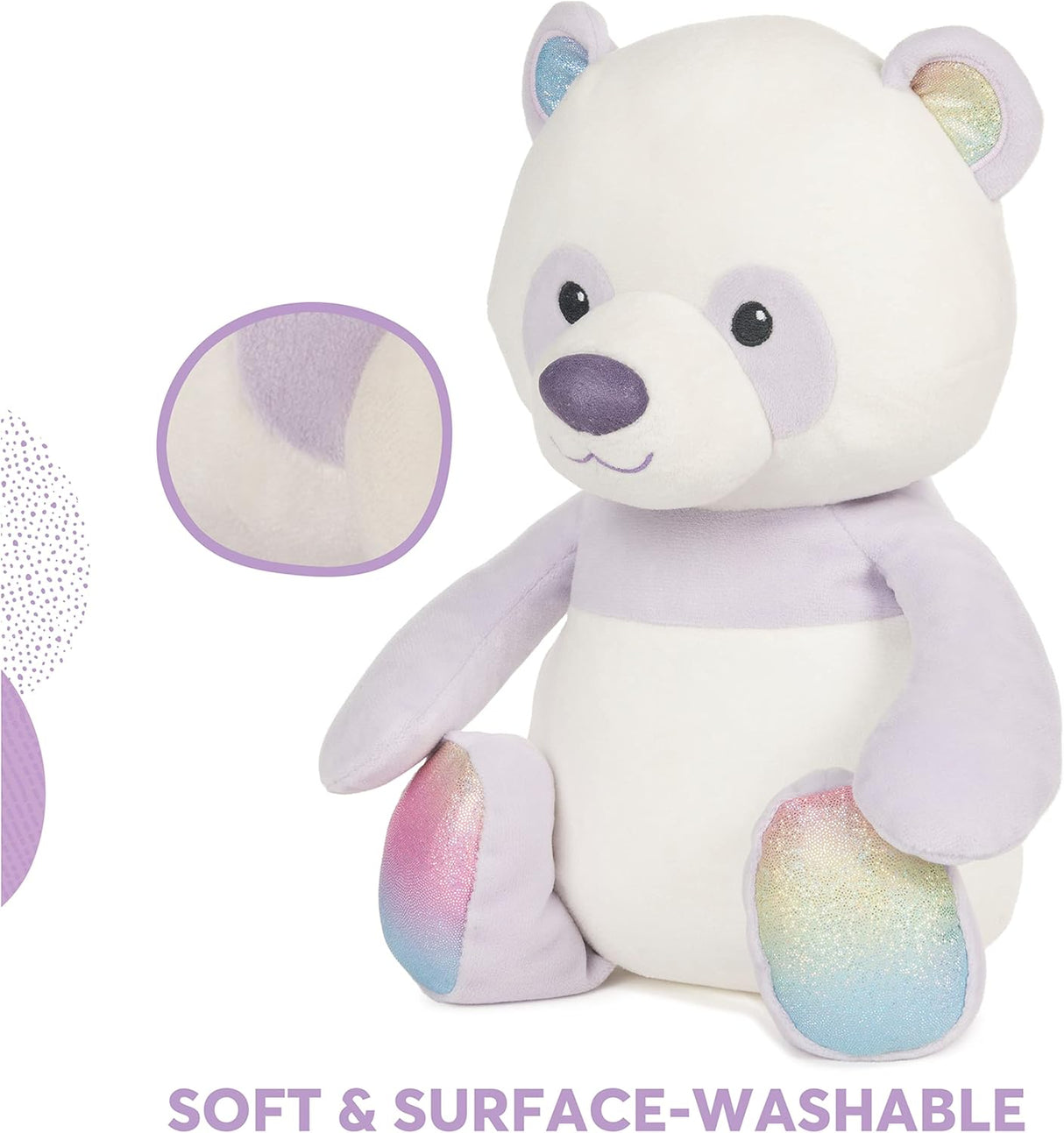 Peluche Panda  de actividad que brilla en la oscuridad  11