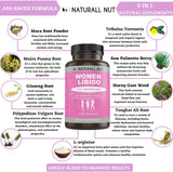 Suplementos potenciador de libido para mujeres  120 cápsulas