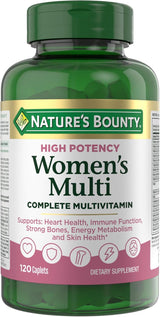 Multivitaminas Mujeres Nature's Bounty, 120 Caplets, Salud y Inmunidad
