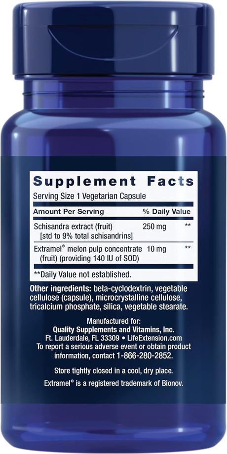 Vida extensión hígado eficiencia fórmula 30 Vcaps (pack 2)