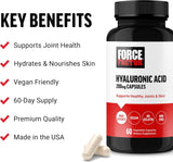 Suplementos de ácido hialurónico para las articulaciones