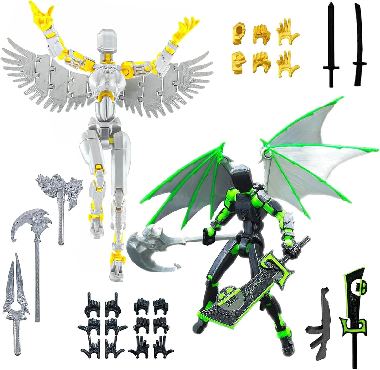 Figuras de Acción T13 Robot Articulado, Modelo 3D Impreso