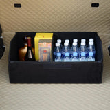 Organizador de maletero SUV y sedán, caja plegable 22