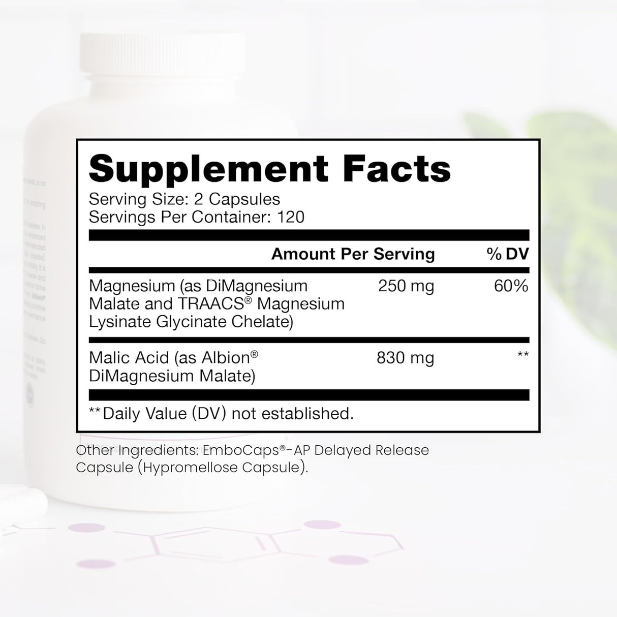 Pure TheraPro Mg Lysinate Glycinate 240 Cáps | USA