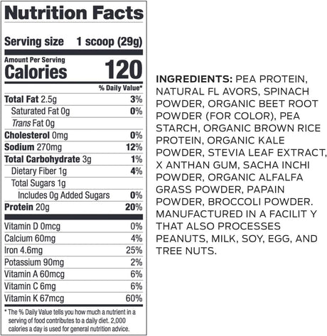 Suplementos Alimenticios Proteínas y verduras baya,proteína