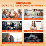 Calcio 1200 mg con Vitamina D3 Gummies - Absorción Extra