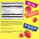 Gomitas para el  sueño de 20 mg (paquete de 2), sabor a baya
