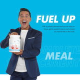 Batido completo de reemplazo de comidas sabor a fresa