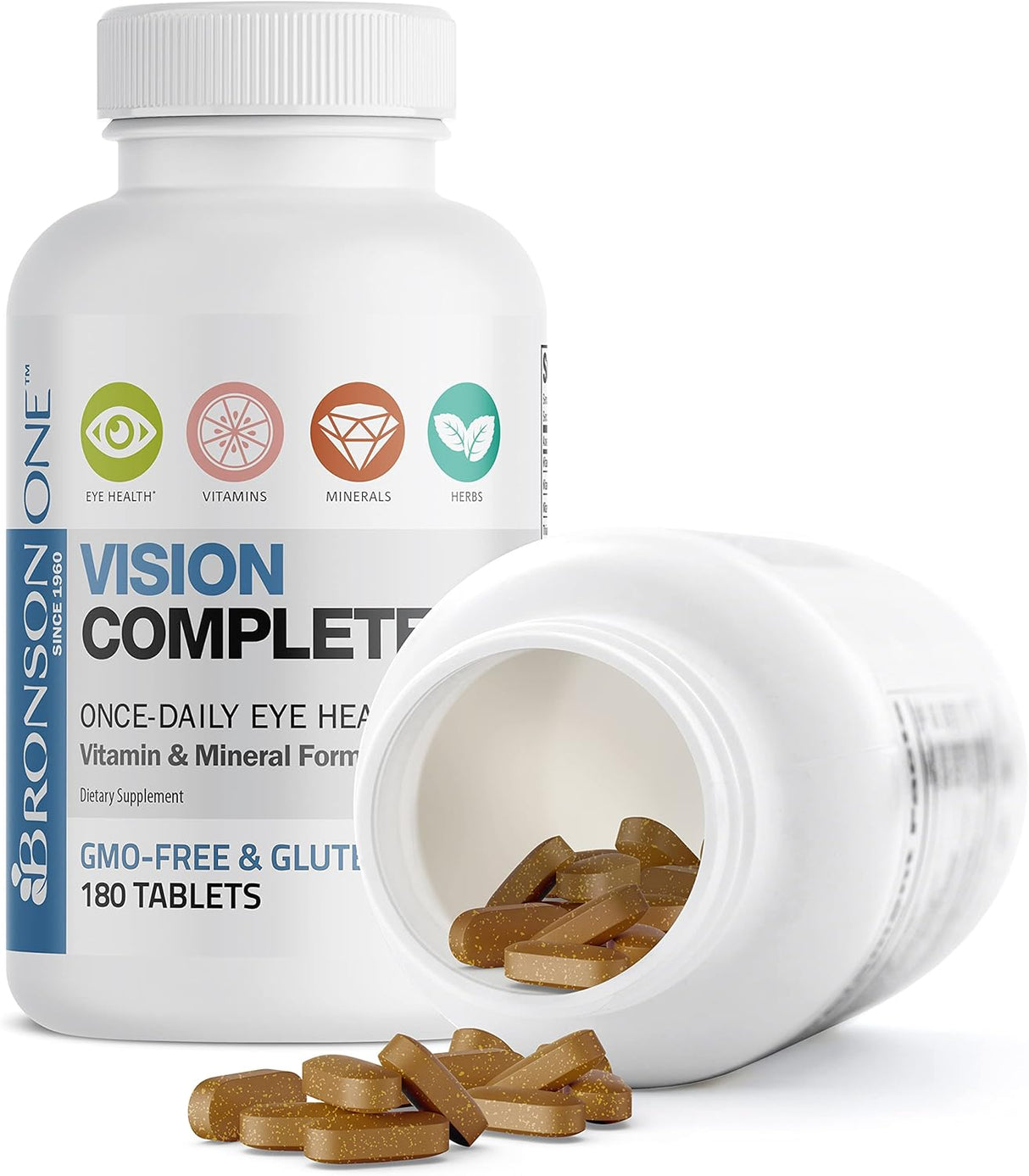 Suplemento multivitamínico para la salud ocular 180 tabletas