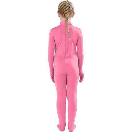 Disfraces enterizo de cuerpo completo rosado talla L