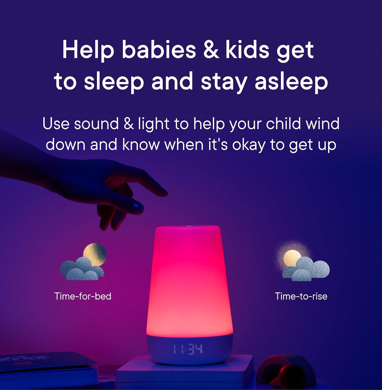 Máquina de sonido para bebé luz nocturna  2ª generación