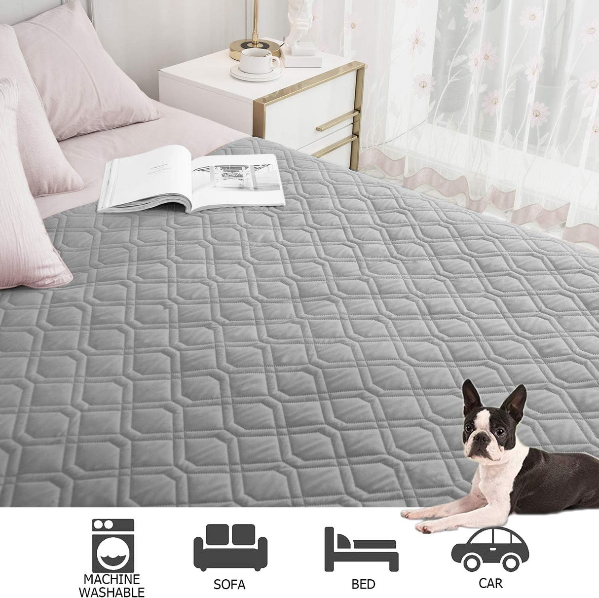 Funda Impermeable para Mascotas Ameritex, Reversible, Modelo 2023