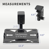 Bandeja giratoria para laptop VIVO, ergonómica, MOUNT-LAP1CB