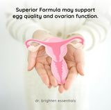 Dr. Brighten Myoinositol Plus: Hormonal y PCOS, Fórmula 60 caps