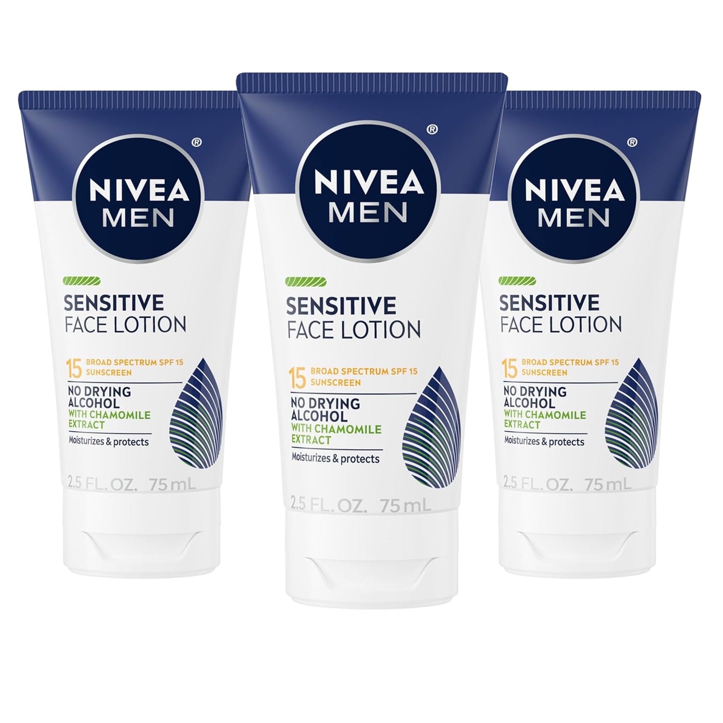 Loción facial sensible con SPF 15 NIVEA