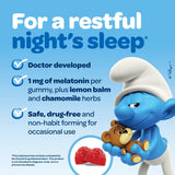 The Smurfs - Gomitas de para un sueño reparador de 1 mg