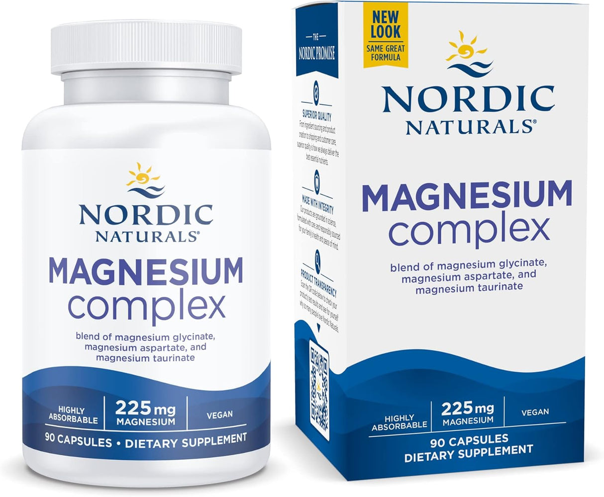 Suplemento Complejo de magnesio 90 cáp  225 mg de magnesio