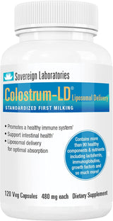 Cápsulas de Colostro-LD - 120 Contenidos - Entrega Liposomal