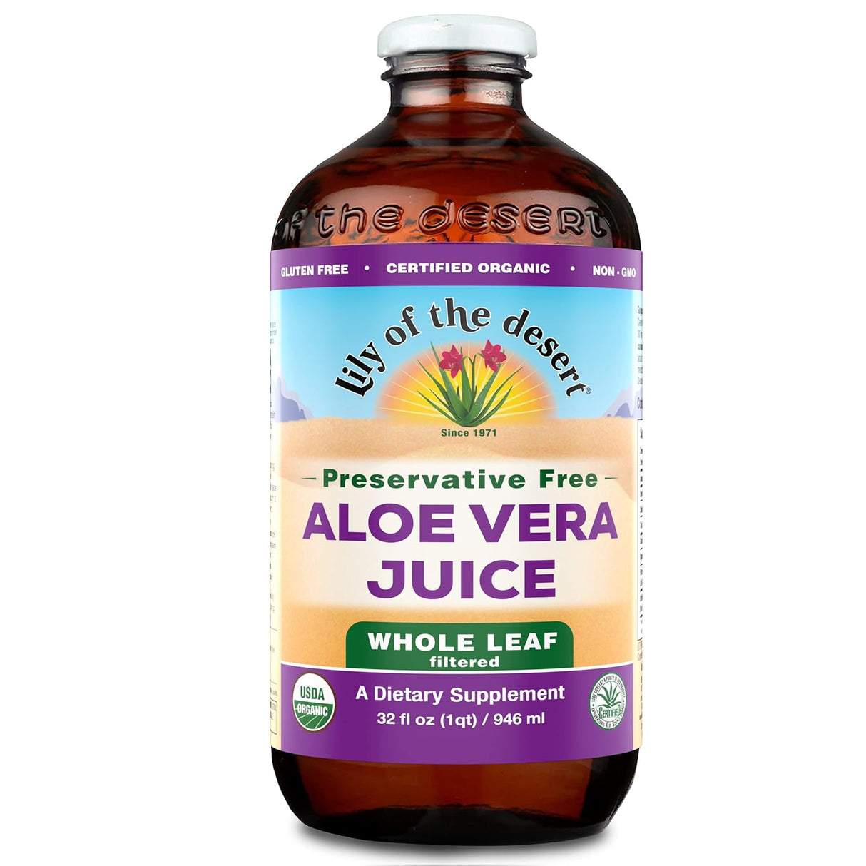 Bebida de jugo de aloe vera dietética vegana e inmunológica