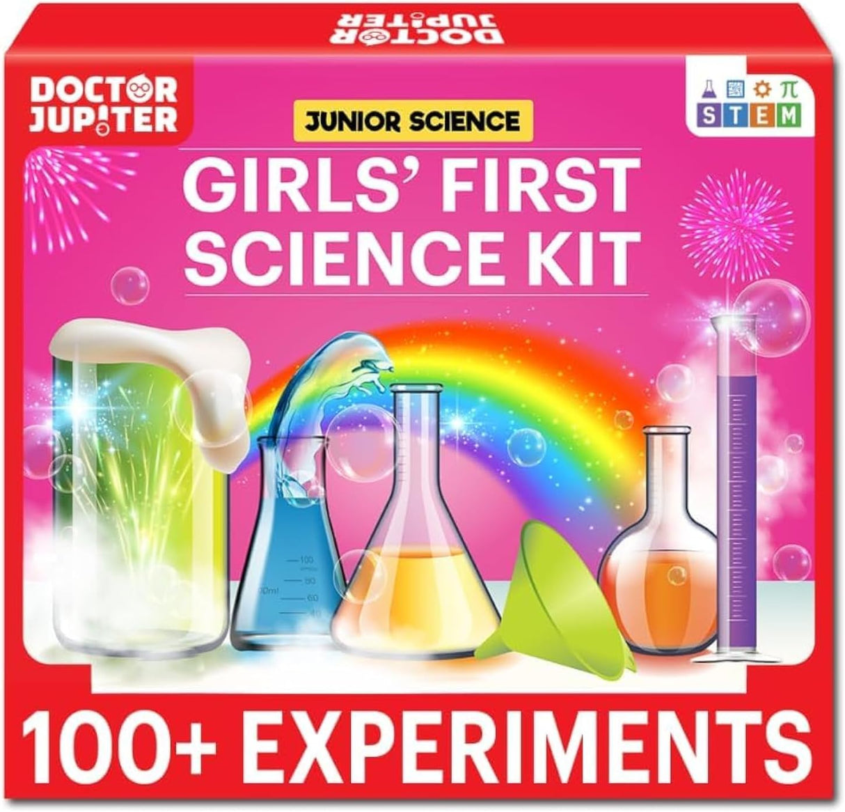 Kit de Experimentos Científicos Doctor Jupiter para Niñas 4-8 Años