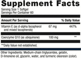 Metagenics CoQ10 ST 100mg Coenzima Q10 antioxidante