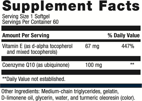 Metagenics CoQ10 ST 100mg Coenzima Q10 antioxidante