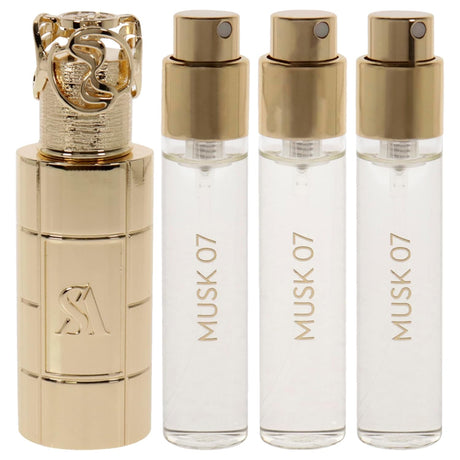 Set de Regalo Unisex, Perfumes Musk 07, Estuche Metálico