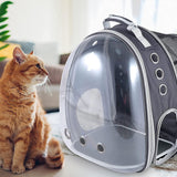 Mochila transportadora de burbujas expandible plegable negro