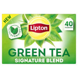 Té Verde Lipton Signature Blend, con cafeína, 40 bolsas