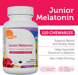 Suplemento para niños 1 mg masticable apoyo para dormir 120u