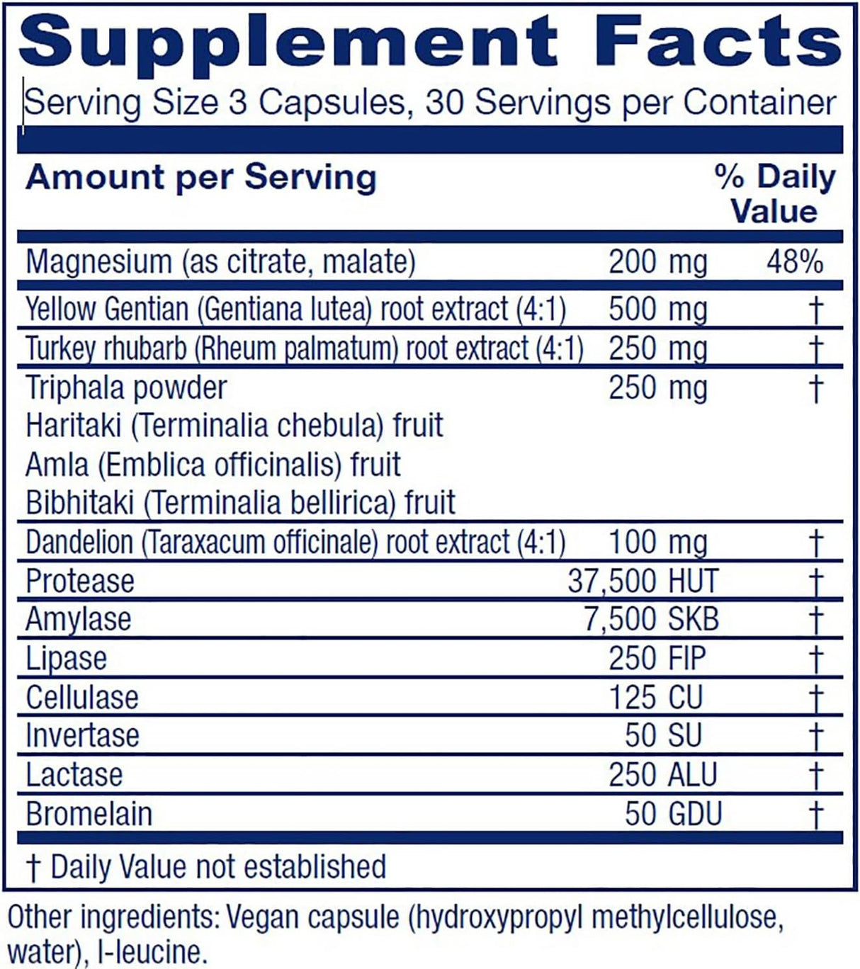 vitanica Colon Motility Blend 90 Caps por vitanica