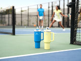 Stanley Quencher H2.0 FlowState - Vaso  acero inoxidable con tapa y popote para agua, té helado o café