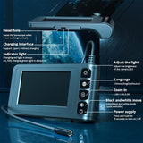 Camara endoscopio industrial con pantalla LCD