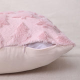 Cojines Navideños DFXSZ 18x18 Pulgadas Peluche Faux Fur PTK006D18